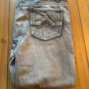 INC Distressed Belin Slim Straight Leg Jeans